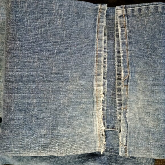 GUC: Lane Bryant size 28T Blue Denim Wash Jeans Flattering Stretch Classic - Picture 4 of 4